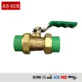 Green Brass PPR Ball Valves